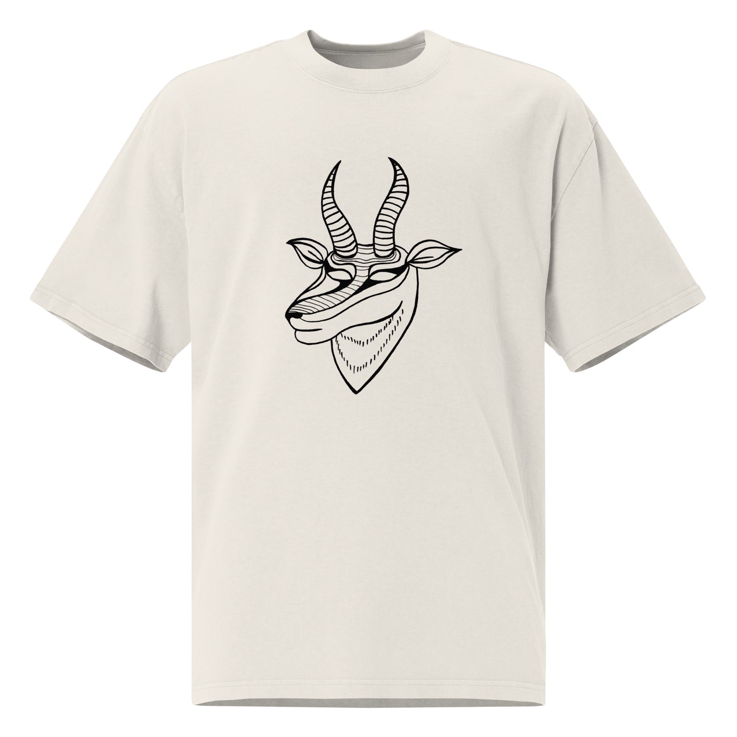 Gazelle Oversized faded t-shirt