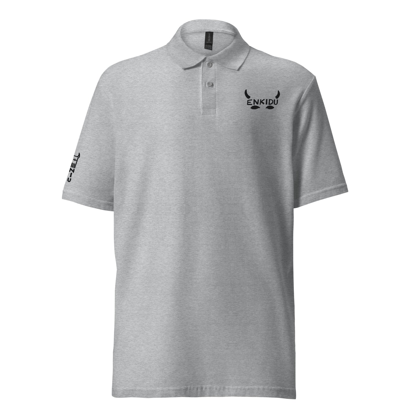 Enkidu Unisex pique polo shirt