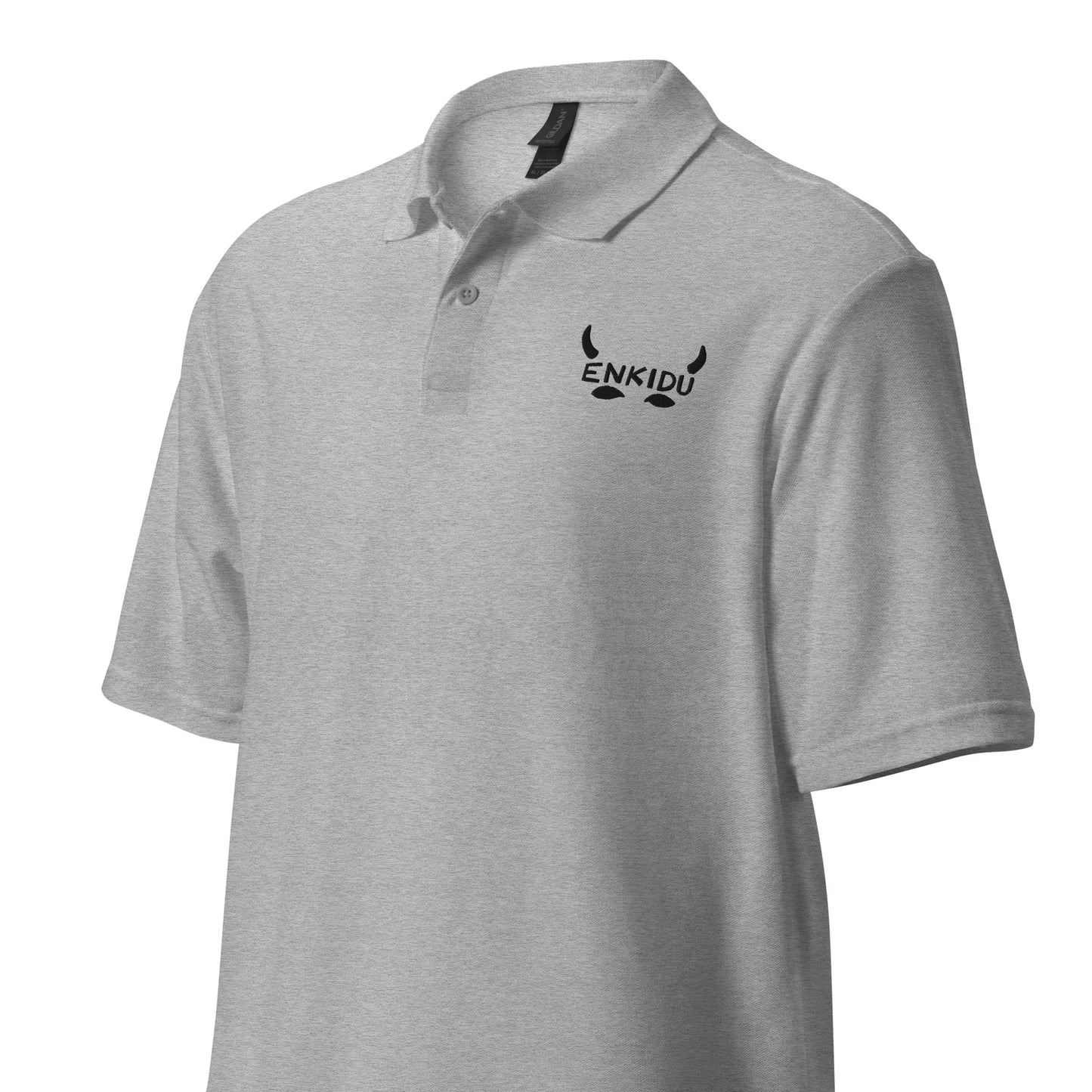 Enkidu Unisex pique polo shirt