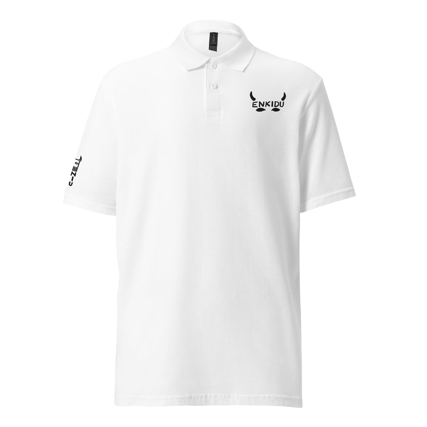 Enkidu Unisex pique polo shirt