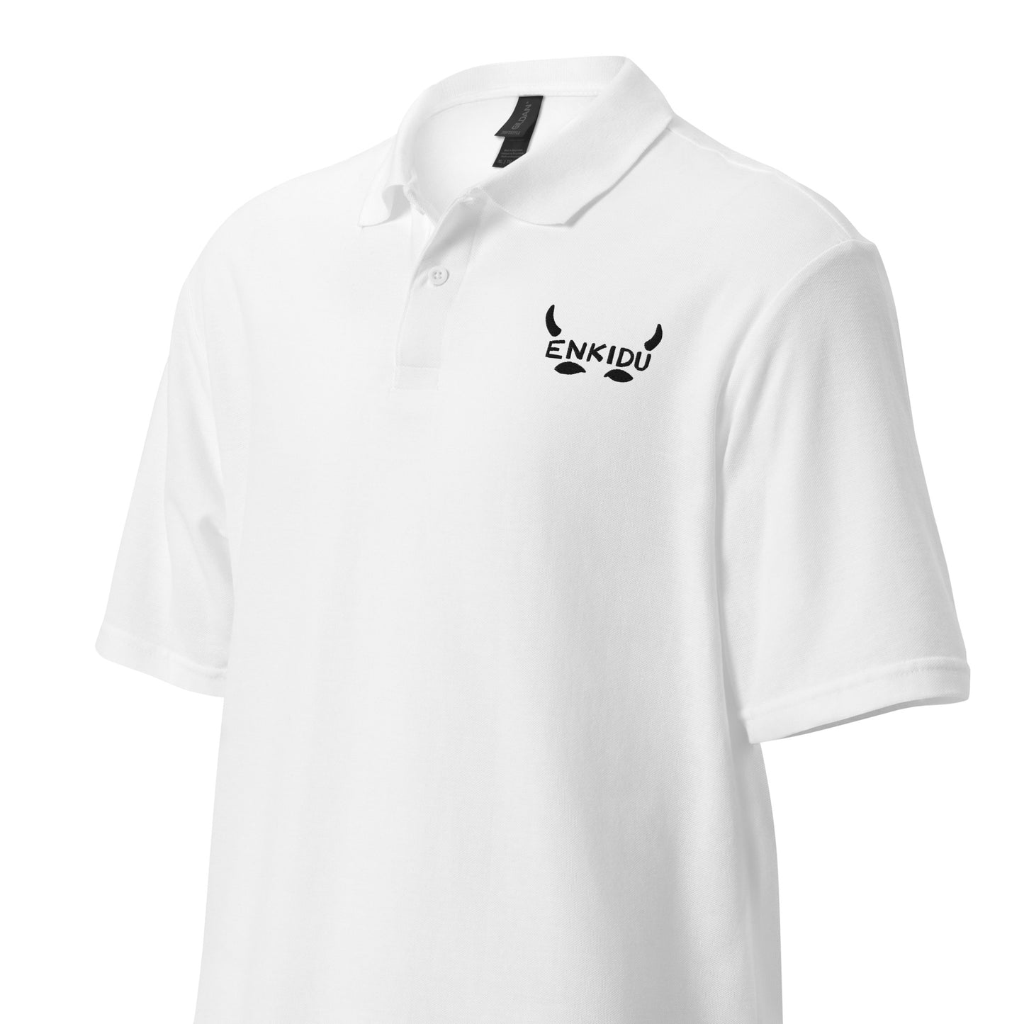 Enkidu Unisex pique polo shirt